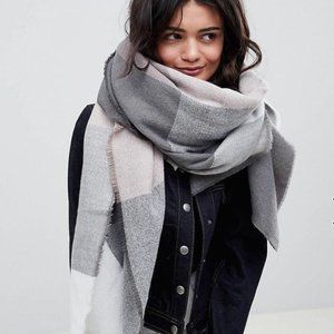 Asos Square Grid thick sweater, fall, winter, warm, oversized